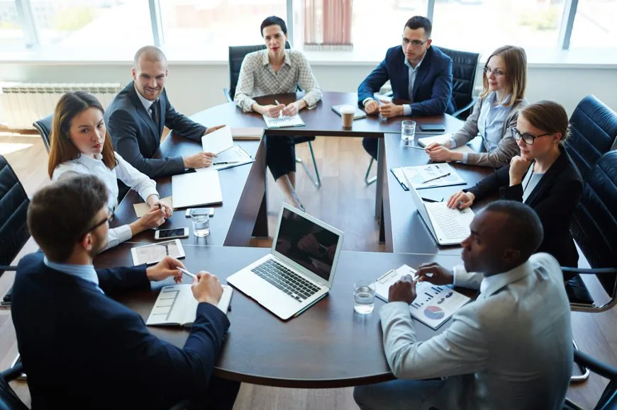 Government officials meeting